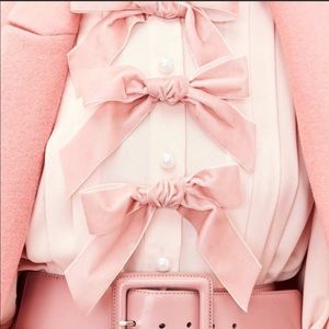 Halogen Atlantic Pacific bow front blouse